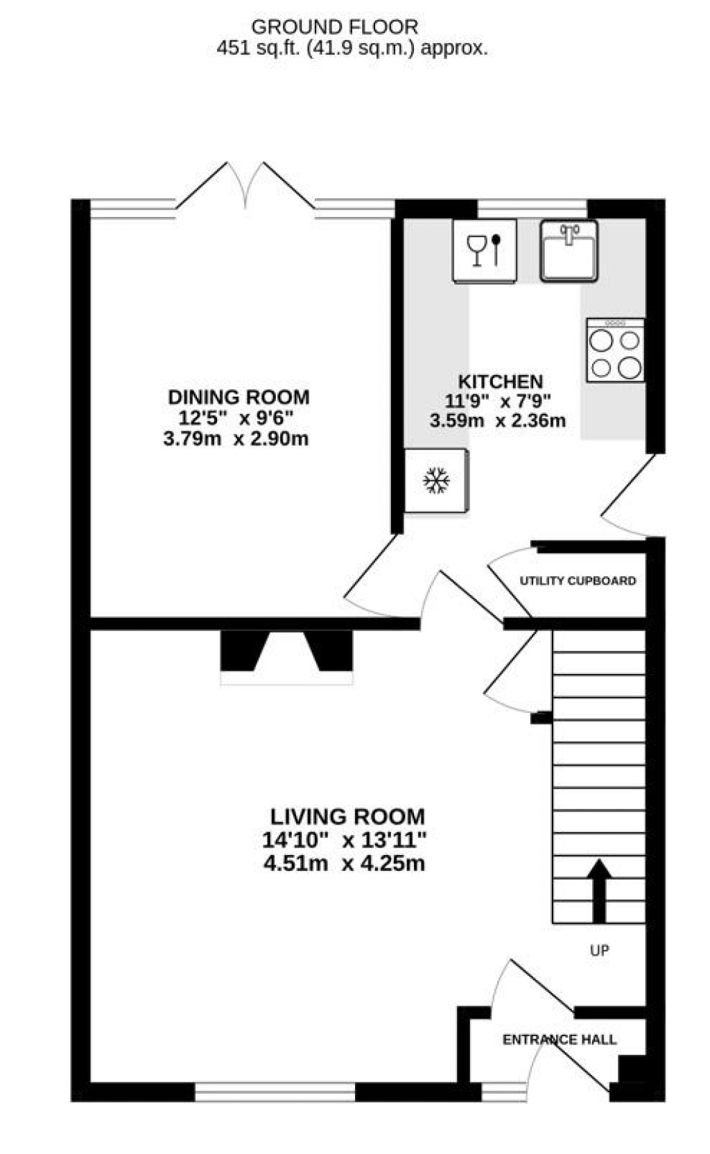 Floorplans For Bathleaze, Kings Stanley, Stonehouse