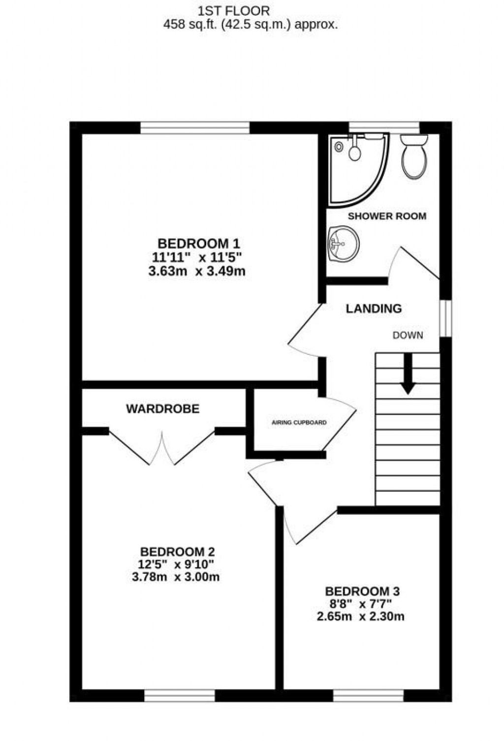 Floorplans For Bathleaze, Kings Stanley, Stonehouse