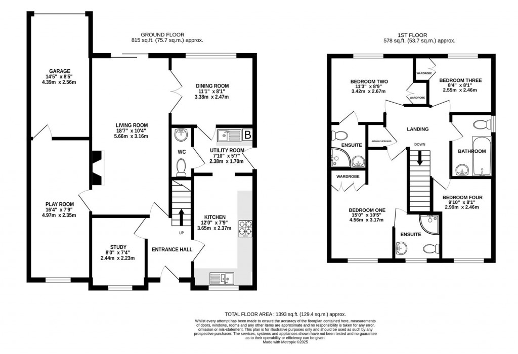 Floorplans For Stocken Close, Hucclecote