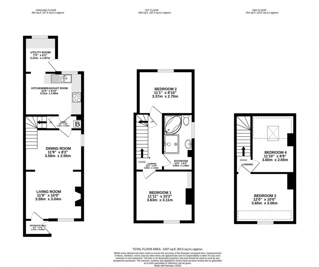 Floorplans For Church Street, Kings Stanley, Stonehouse
