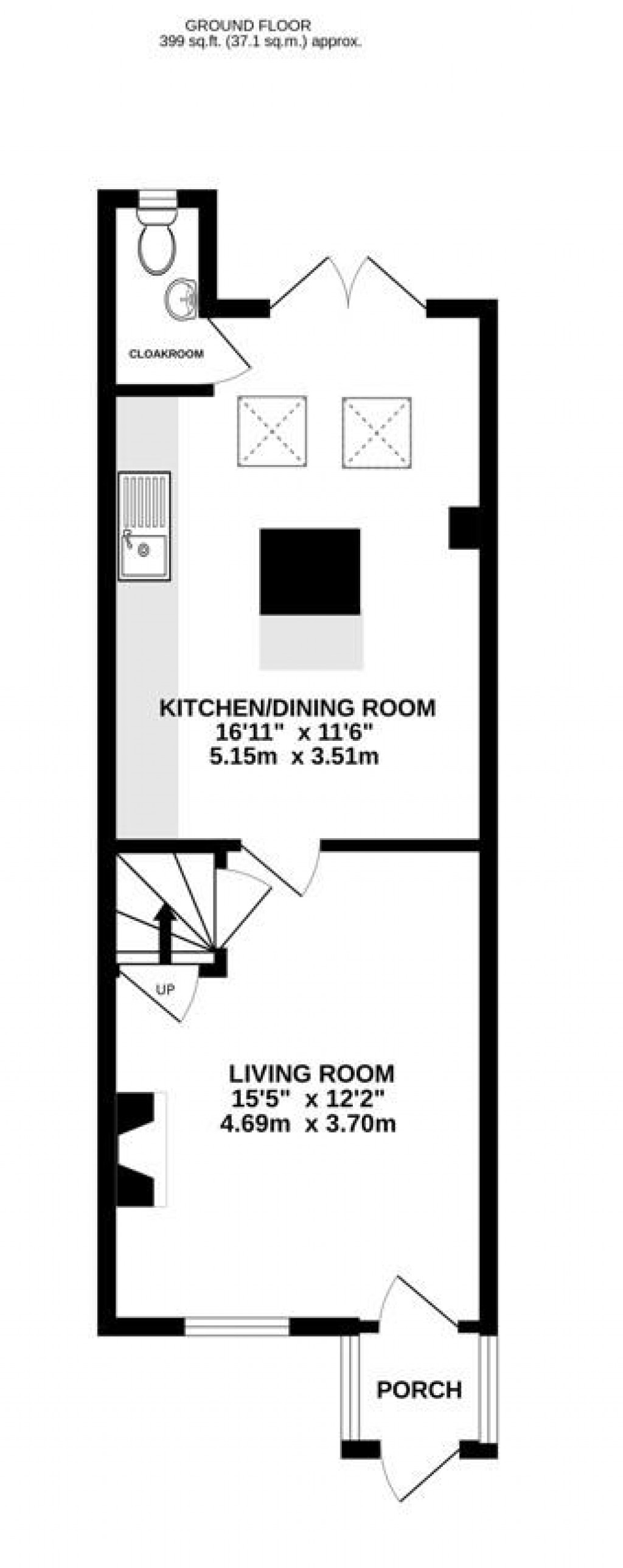 Floorplans For Regent Street, Stonehouse