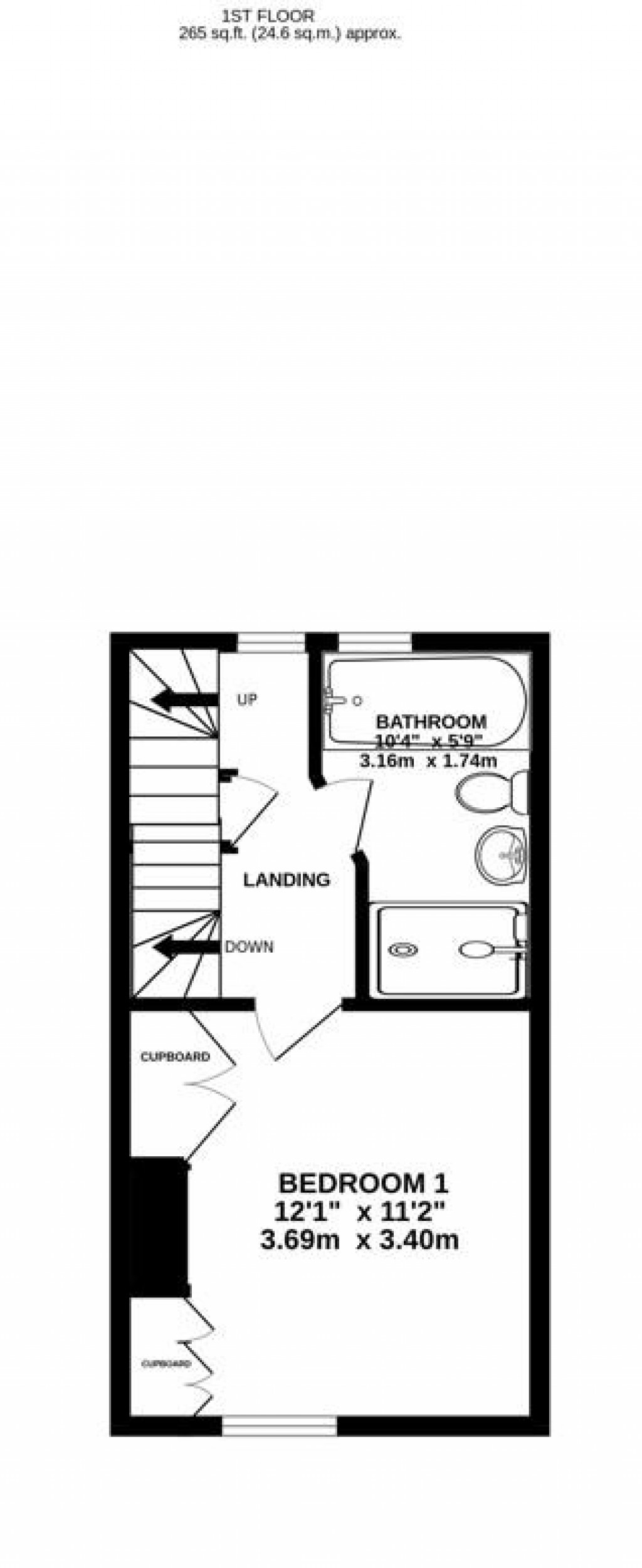 Floorplans For Regent Street, Stonehouse