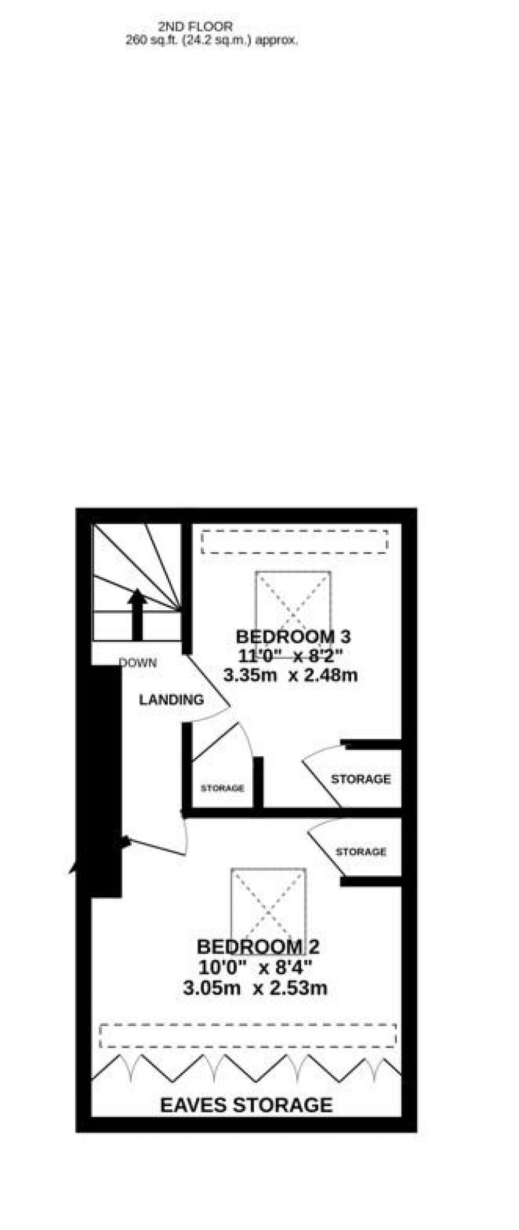 Floorplans For Regent Street, Stonehouse