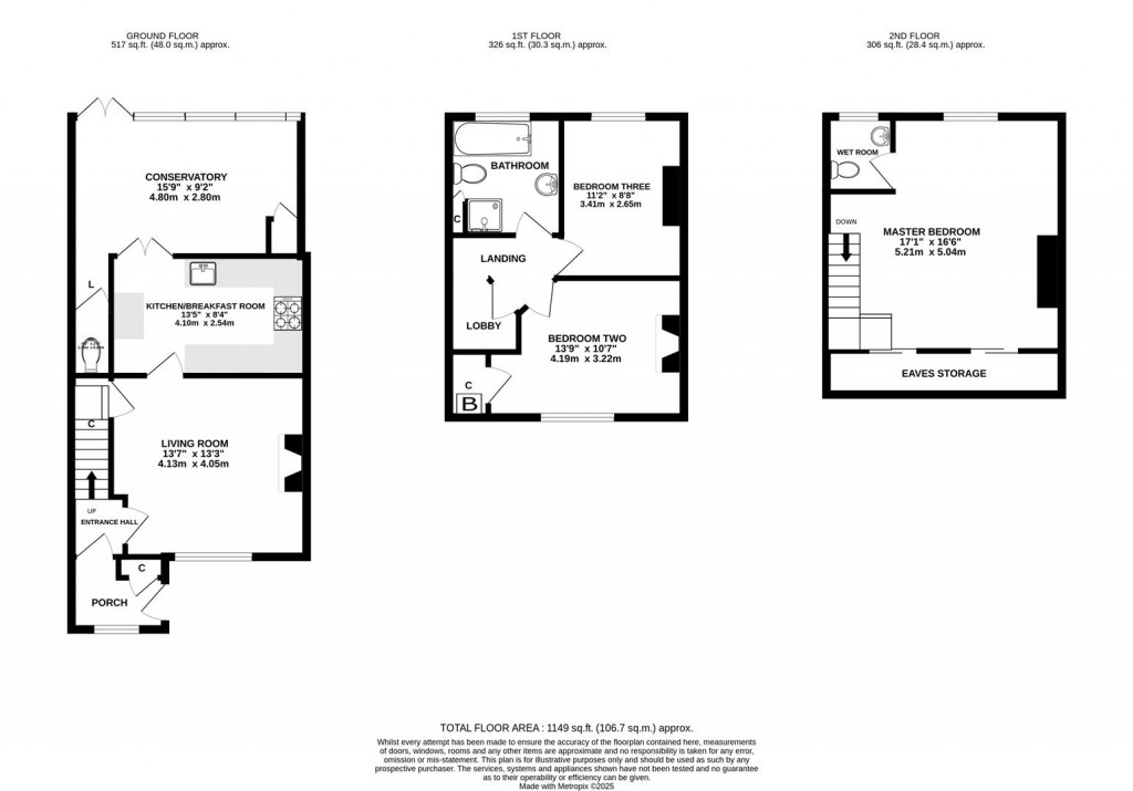 Floorplans For St. Pauls Road, Cheltenham