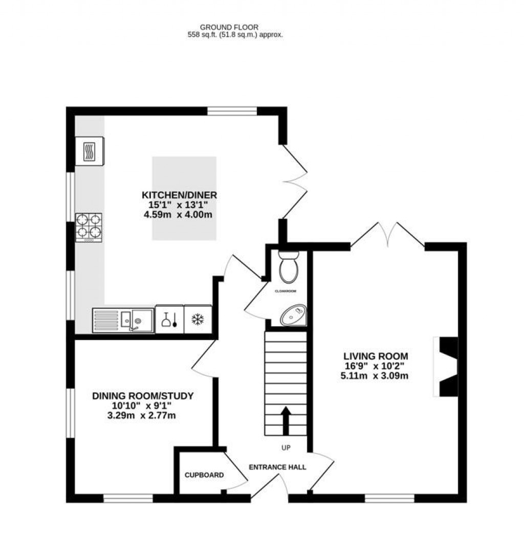 Floorplans For James Sleeman Close, Great Oldbury, Stonehouse