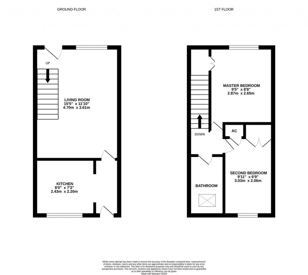 Floorplans For Perry Close, Newent