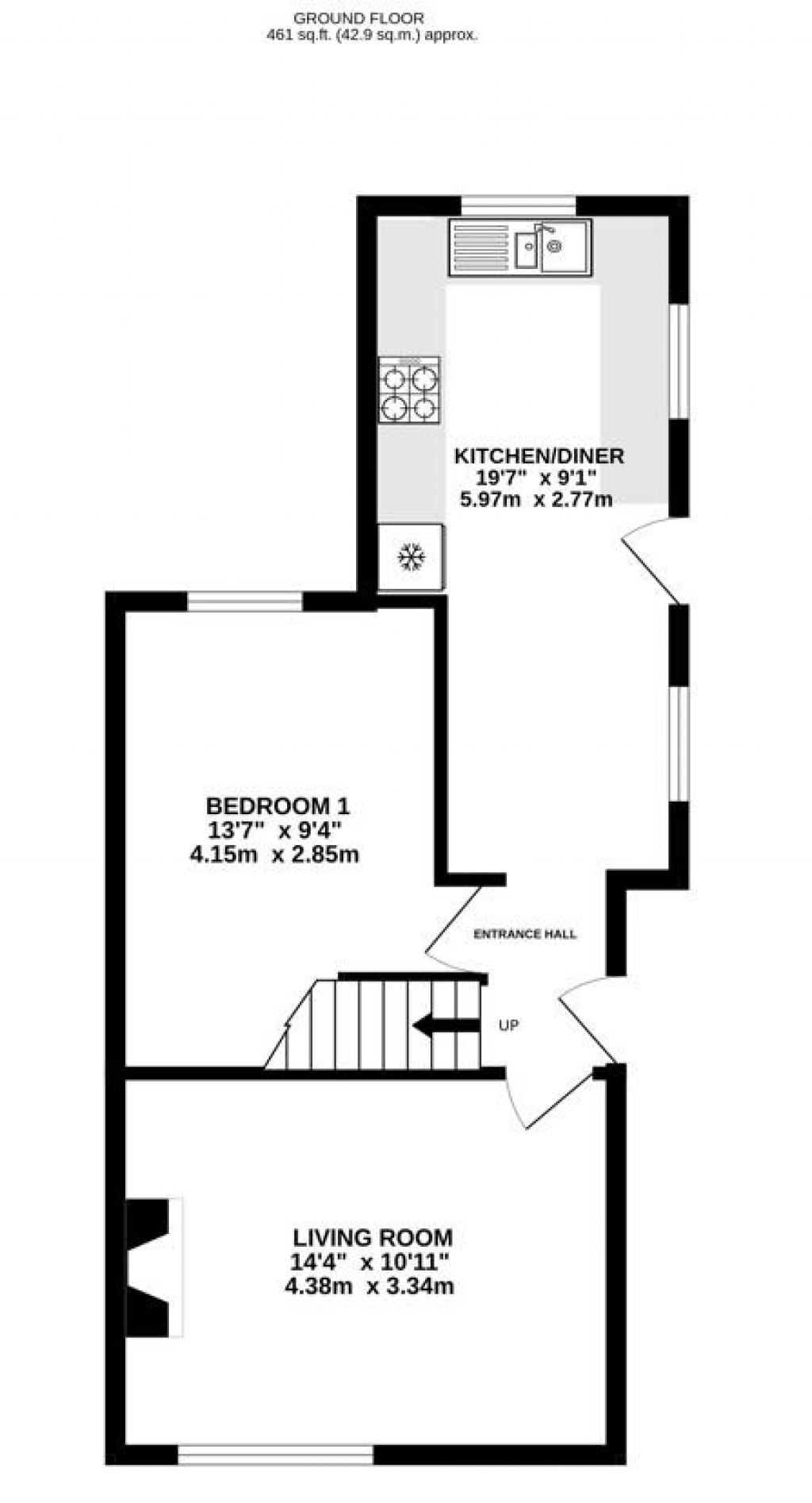 Floorplans For Ryelands Close, Stonehouse