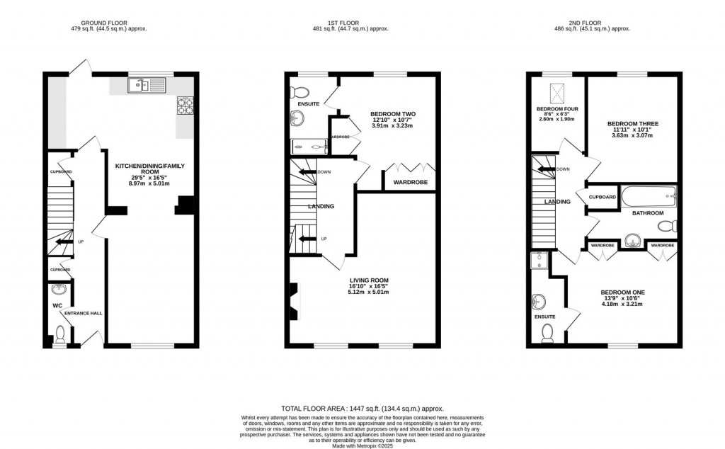 Floorplans For Ashbed Close, Abbeymead, Gloucester
