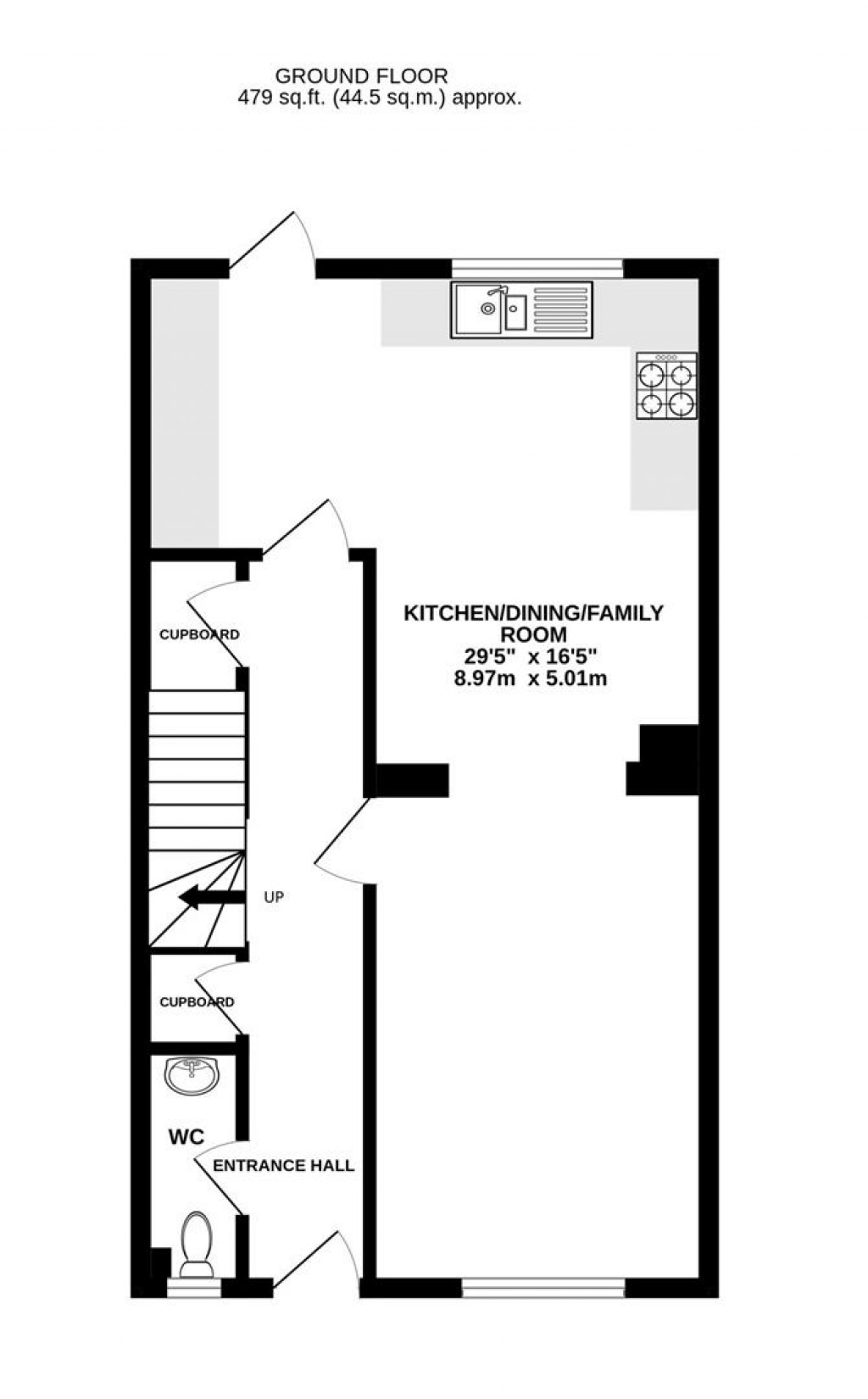 Floorplans For Ashbed Close, Abbeymead, Gloucester