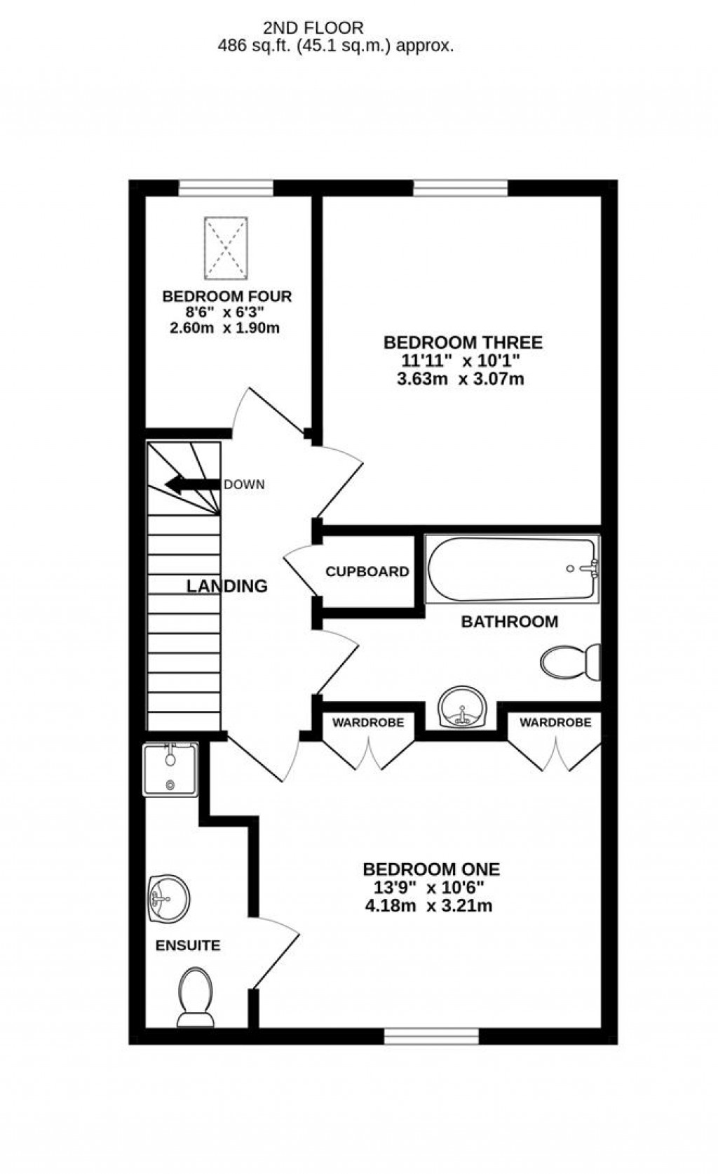 Floorplans For Ashbed Close, Abbeymead, Gloucester