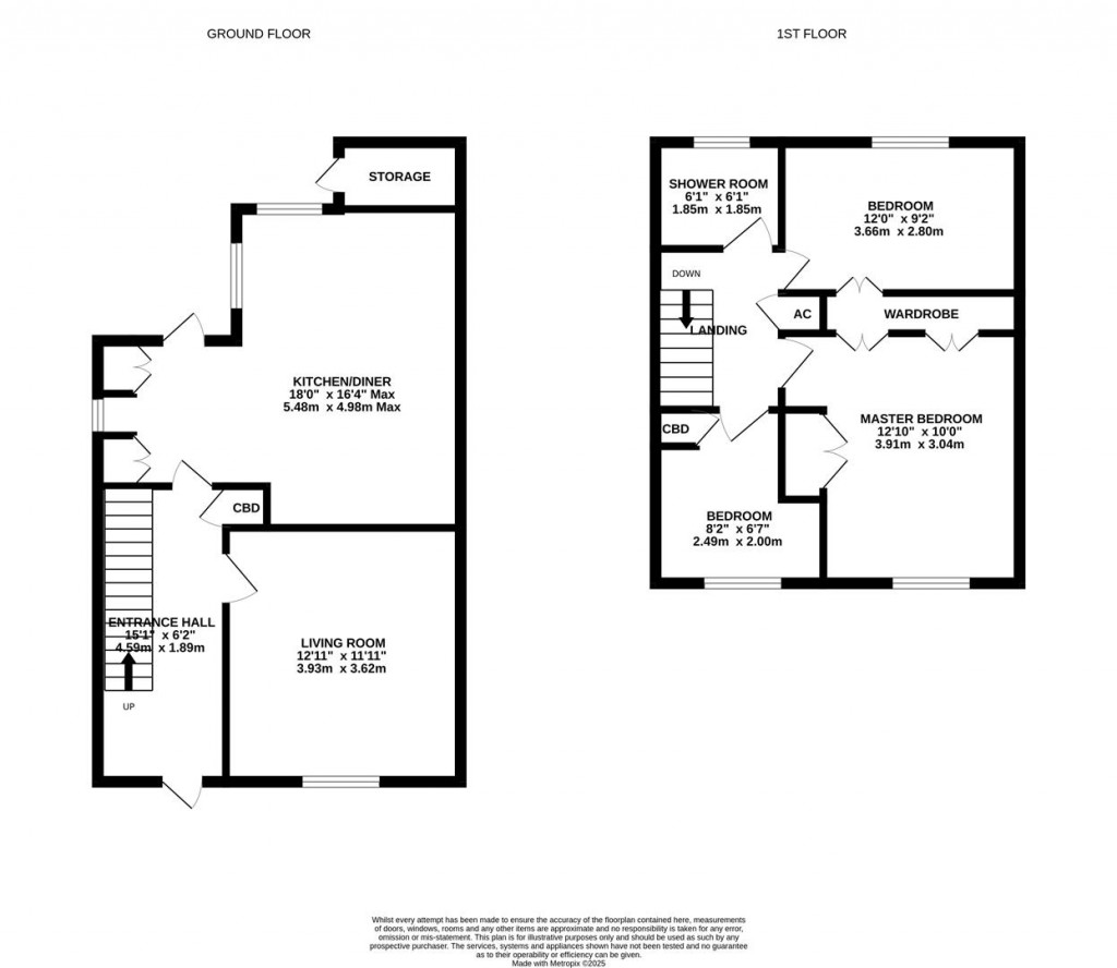 Floorplans For Hartlands, Onslow Road, Newent