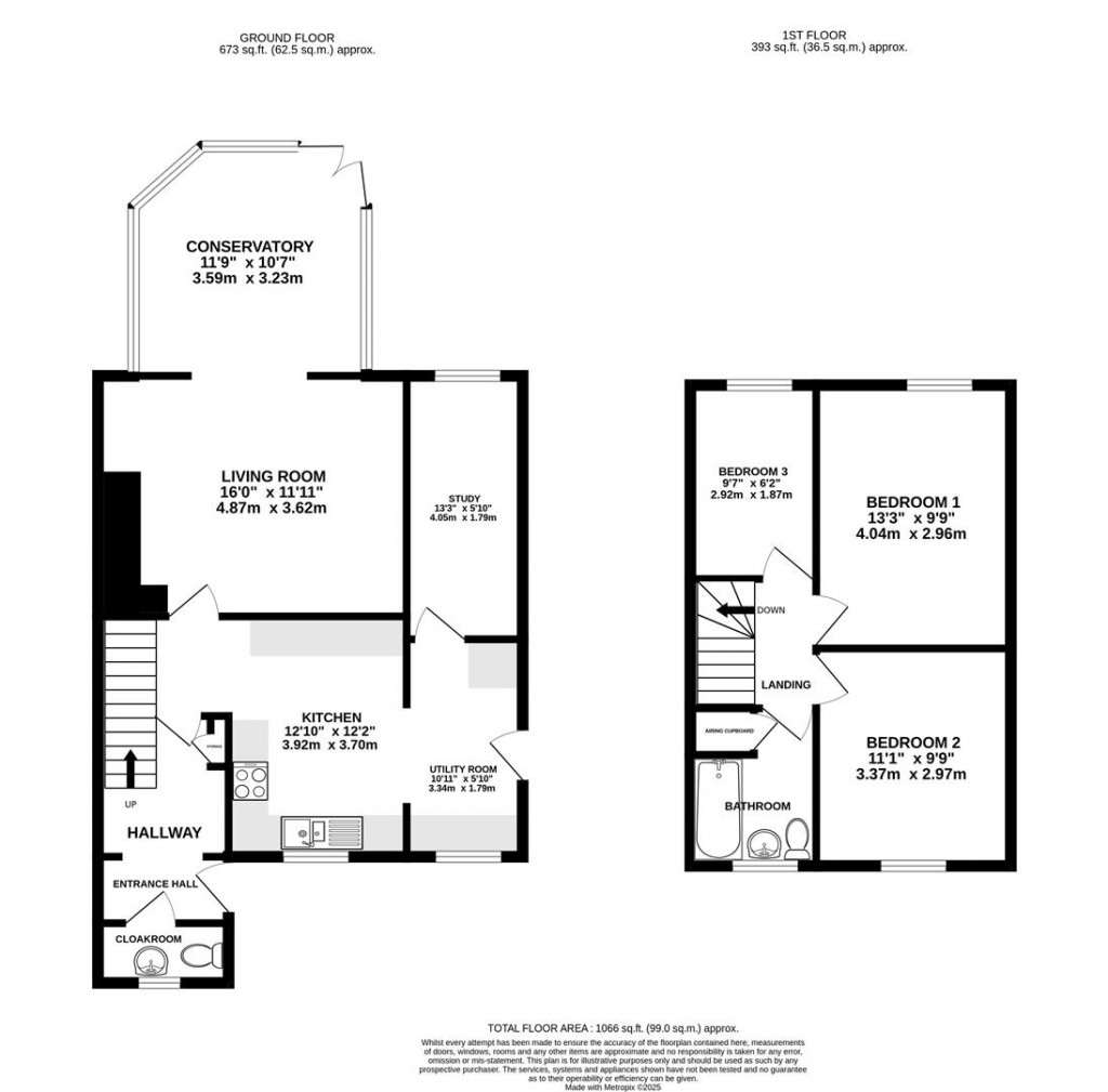 Floorplans For Elmlea Road, Kings Stanley, Stonehouse
