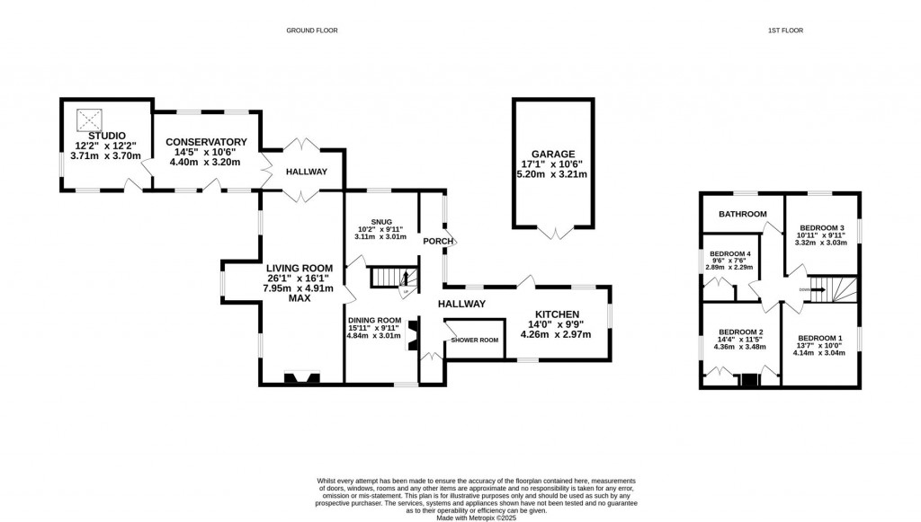 Floorplans For The Leigh, Gloucestershire