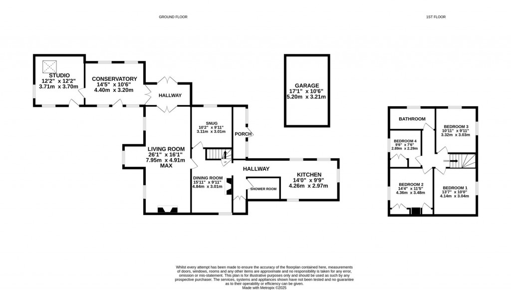 Floorplans For The Leigh, Gloucestershire