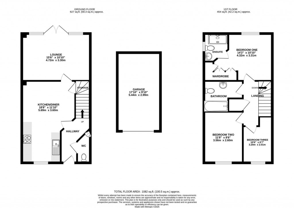 Floorplans For Guan Road, Brockworth, Gloucester