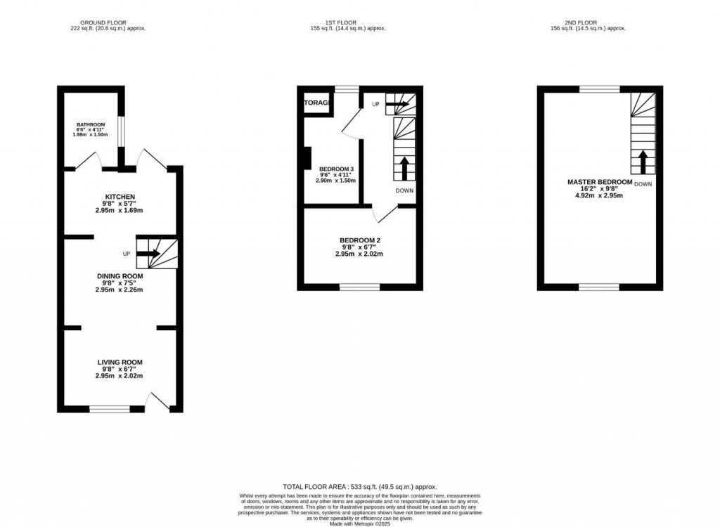 Floorplans For Gloucester Road, Stonehouse