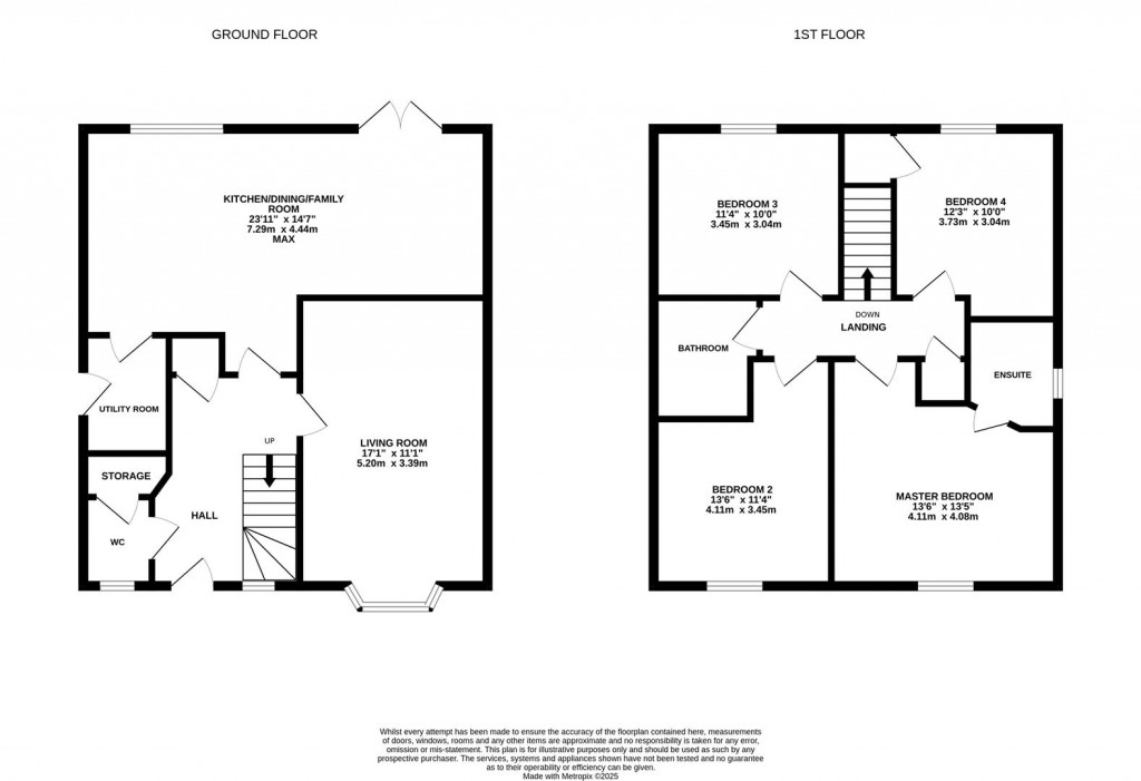Floorplans For Peregrine Close, Newent