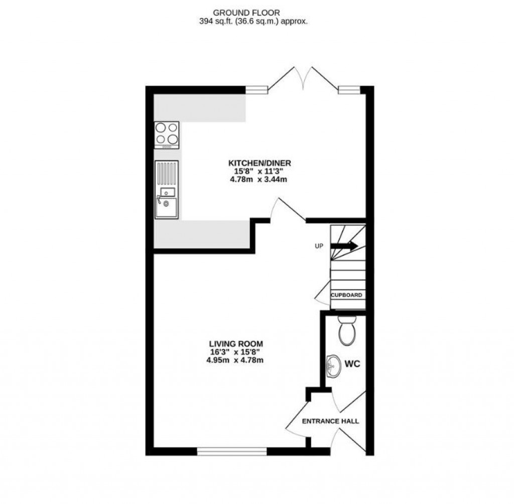 Floorplans For Cartwright Road, Churchdown, Gloucester