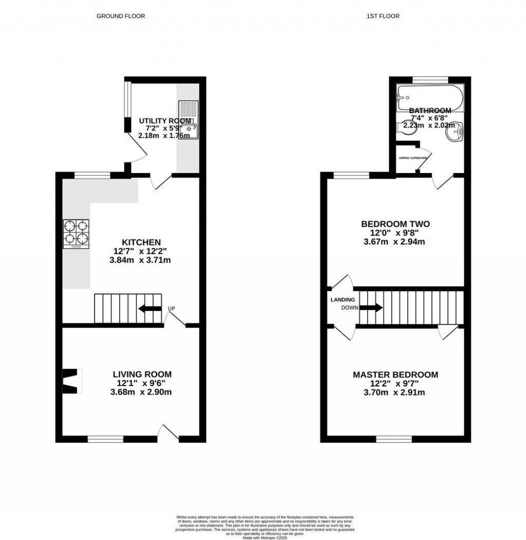 Floorplans For Percy Street, Gloucester