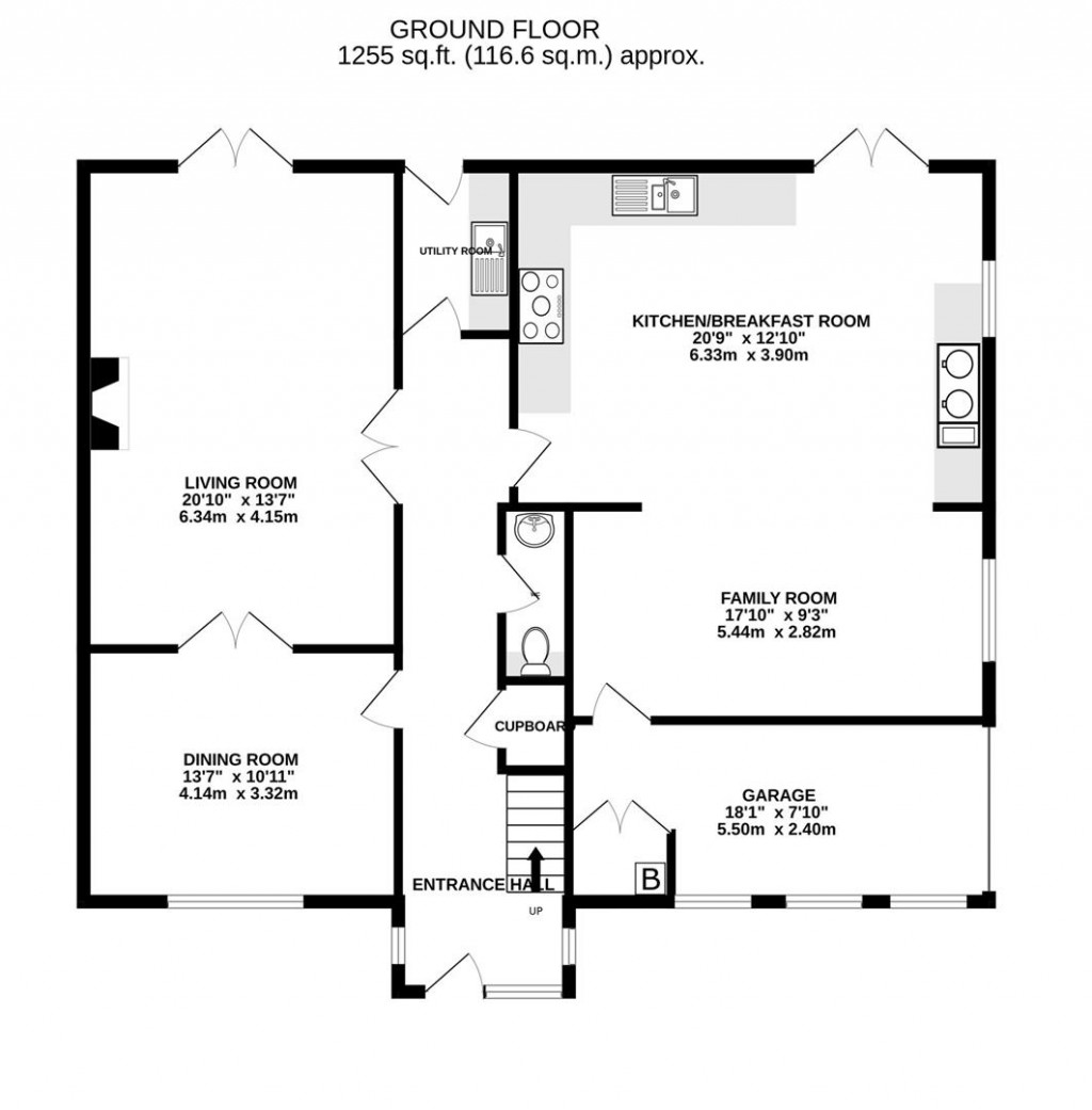 Floorplans For Green Fields, Cheltenham Road East, Churchdown