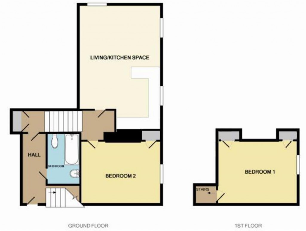Floorplans For Maitland House, Spa Road