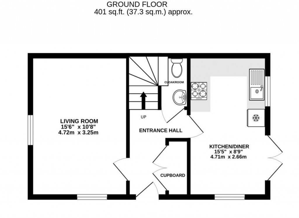 Floorplans For Maurice Shill Close, Great Oldbury, Stonehouse