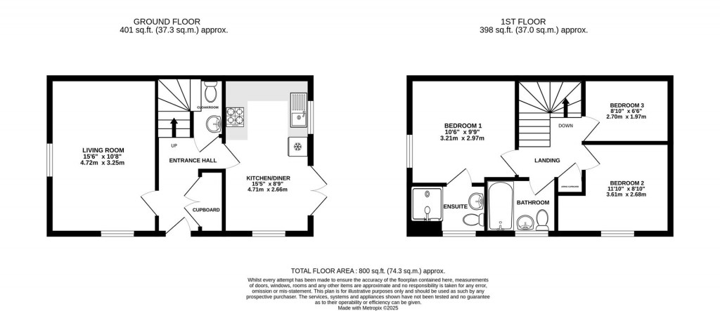 Floorplans For Maurice Shill Close, Great Oldbury, Stonehouse