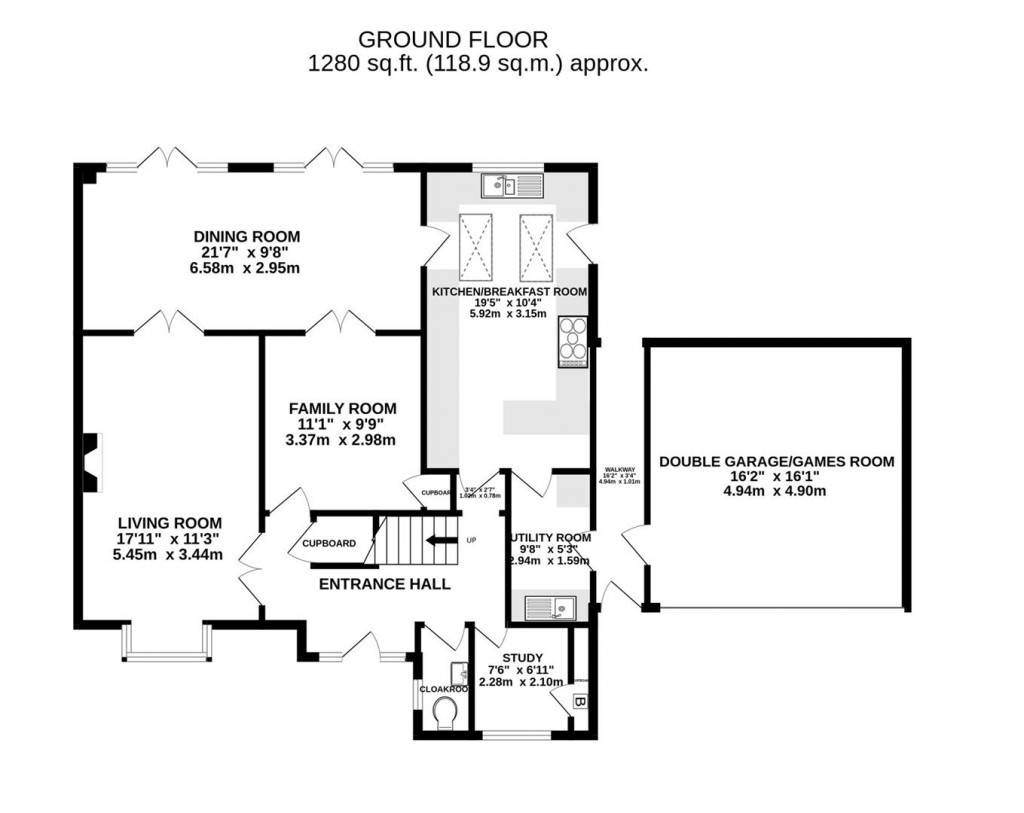 Floorplans For The Orchards, Hucclecote, Gloucester