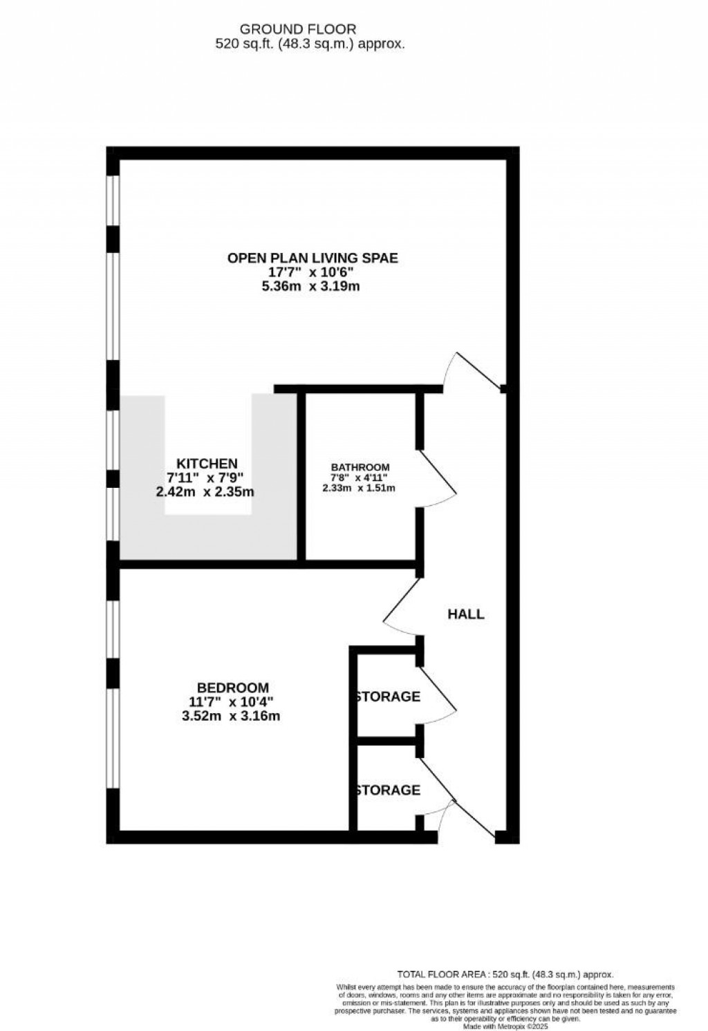 Floorplans For Barge Arm East, The Docks, Gloucester