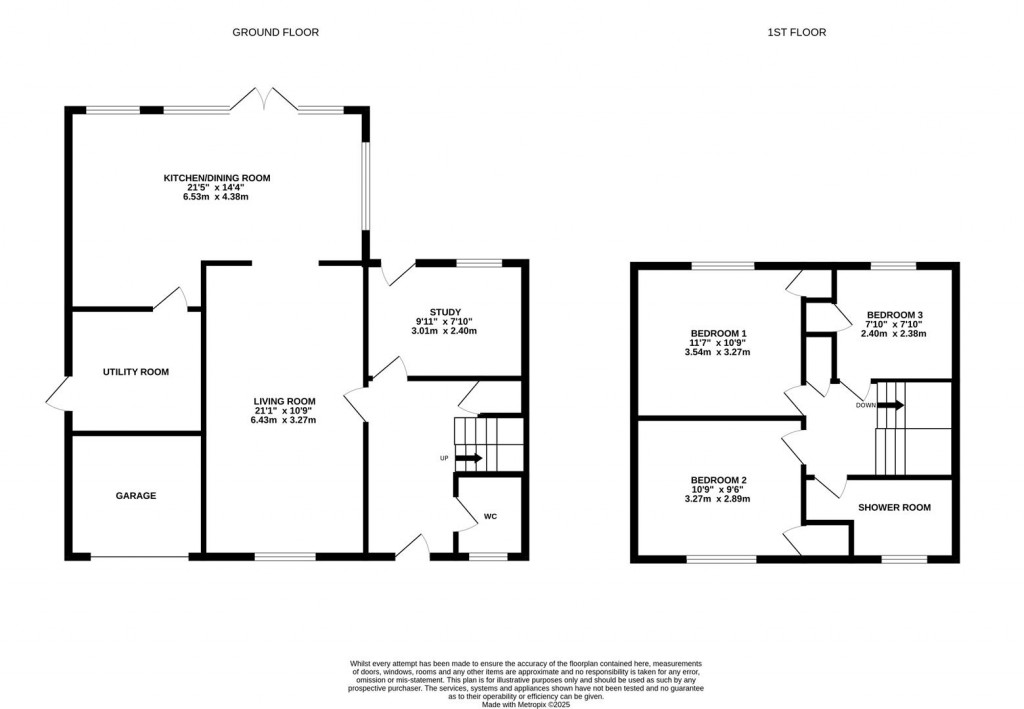 Floorplans For Limekiln Grove, Highnam, Gloucester