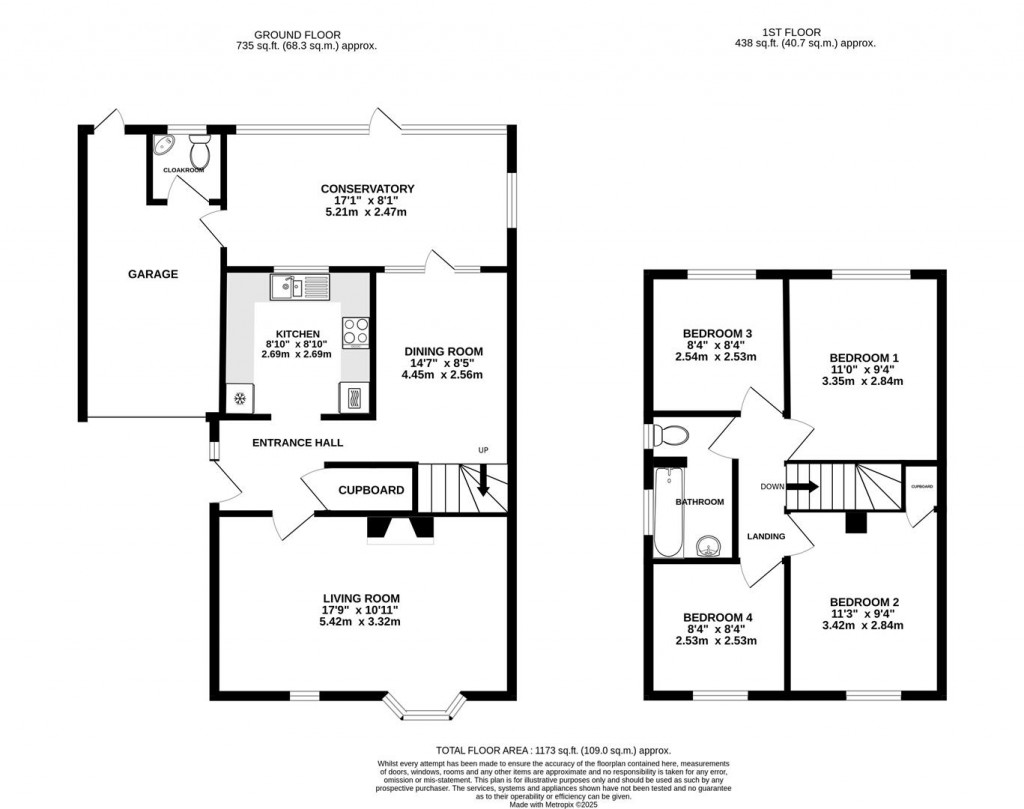 Floorplans For Rosedale Avenue, Stonehouse