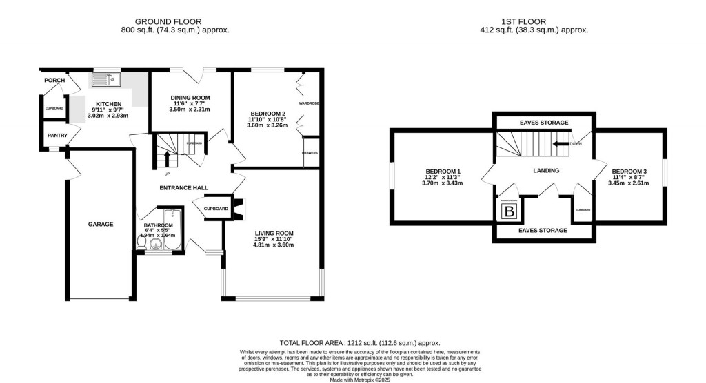 Floorplans For Quietways, Stonehouse