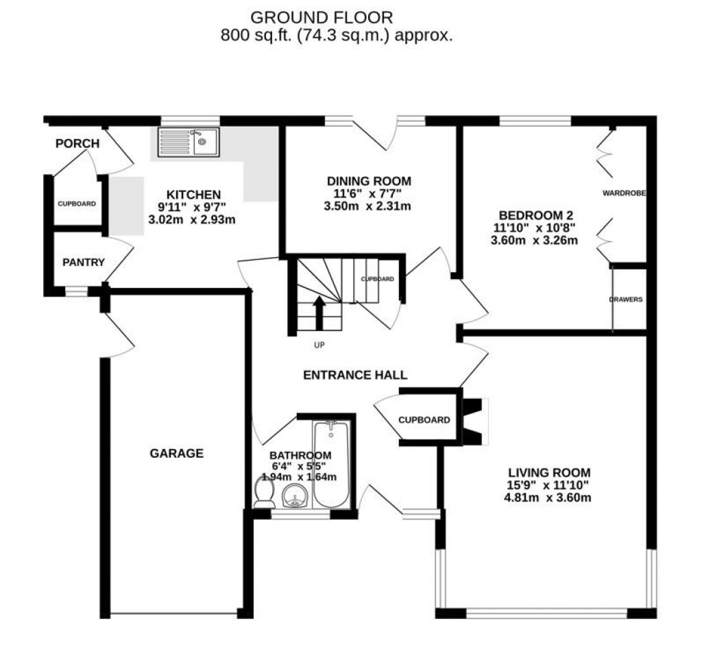 Floorplans For Quietways, Stonehouse
