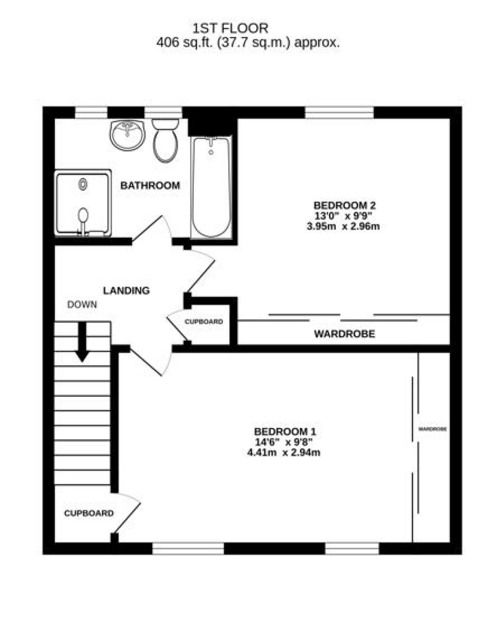 Floorplans For Starling Court, Stonehouse