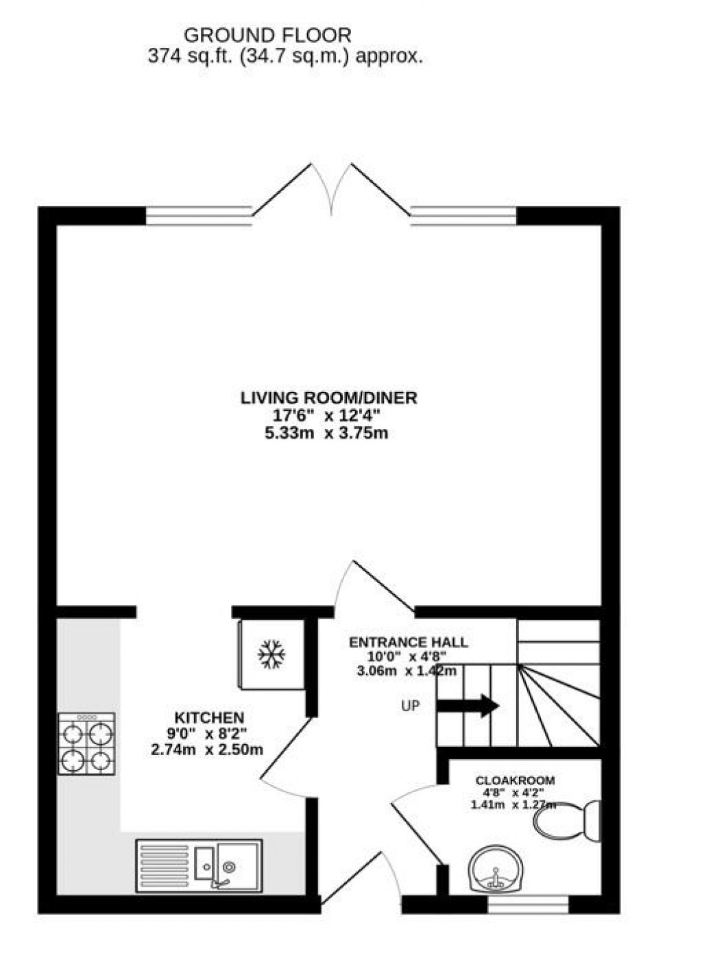 Floorplans For Elm Road, Stonehouse
