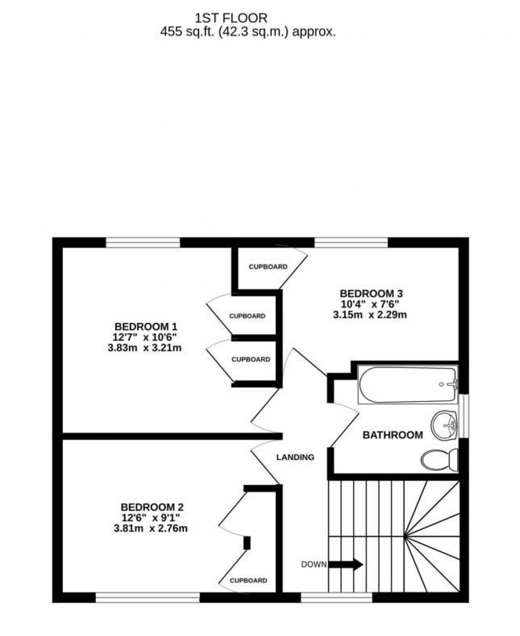 Floorplans For Chestnut Avenue, Stonehouse