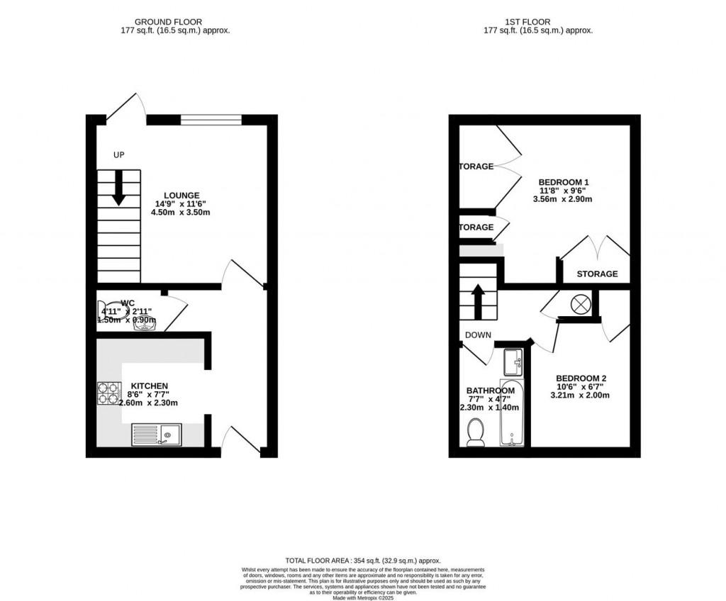 Floorplans For Court View, Stonehouse