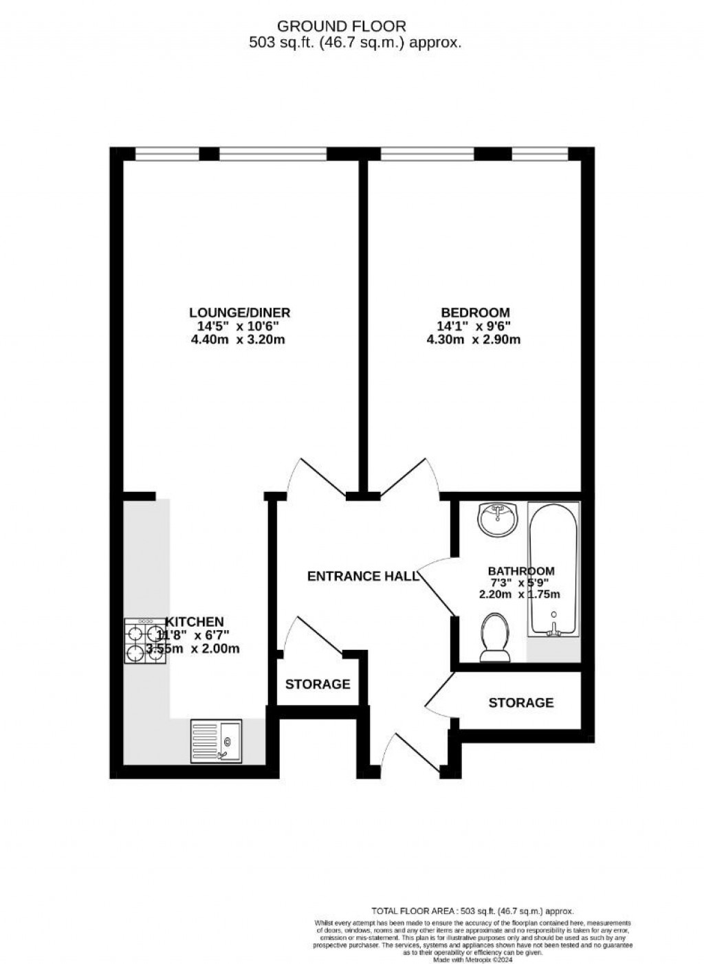 Floorplans For Barge Arm, Gloucester Docks