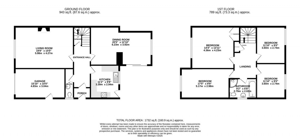 Floorplans For Pine Tree Drive, Barnwood, Gloucester
