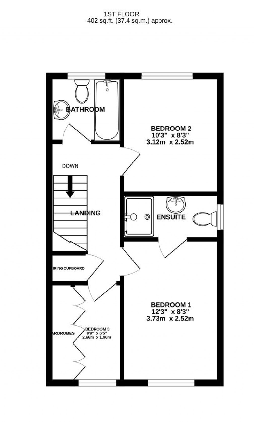 Floorplans For Cornflower Way, Highnam, Gloucester