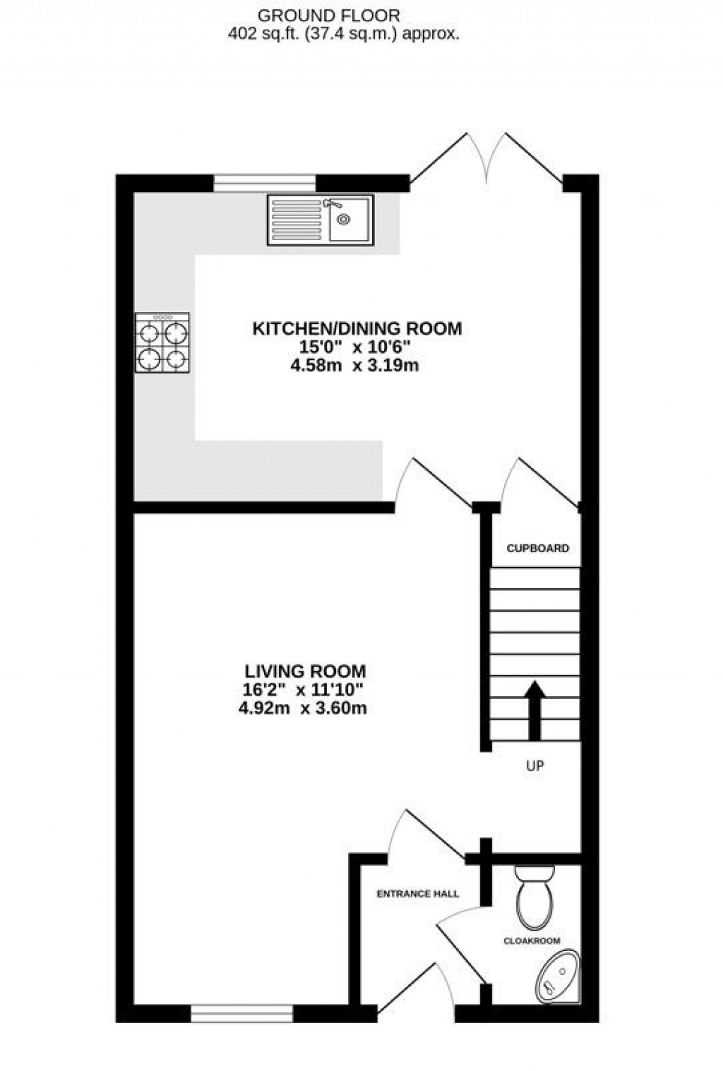 Floorplans For Thomas Tudor Way, Great Oldbury, Stonehouse