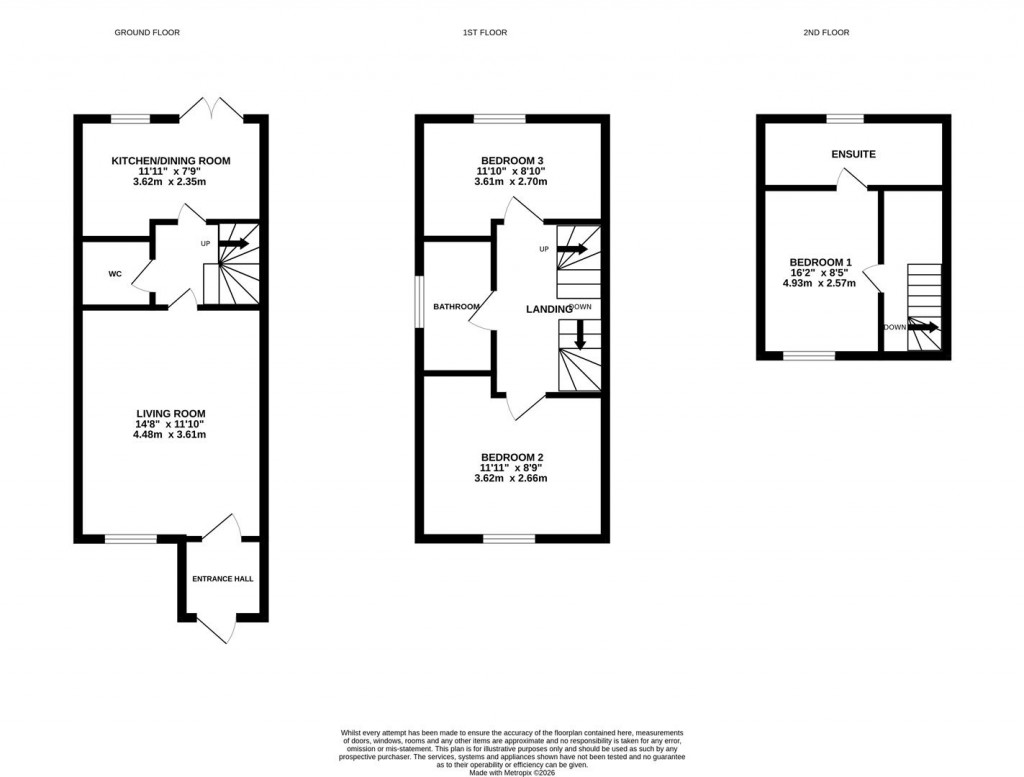 Floorplans For Town Farm Road, Newent