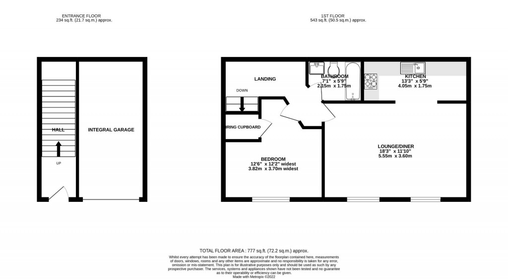 Floorplans For The Forge, Hempsted, Gloucester