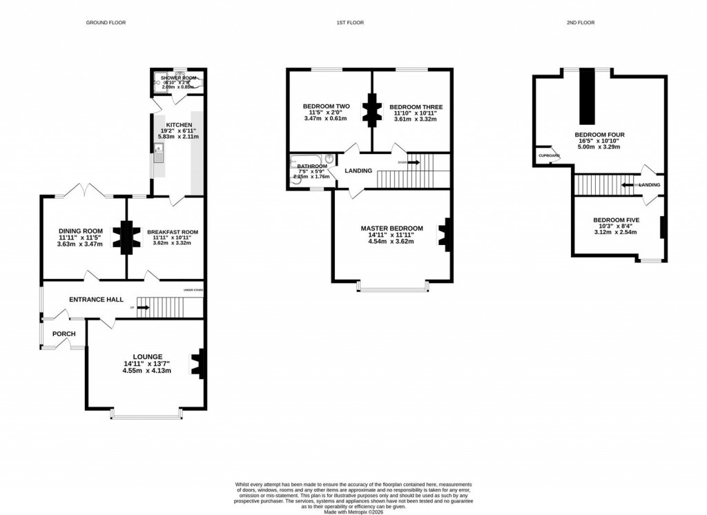 Floorplans For Podsmead Road, Gloucester