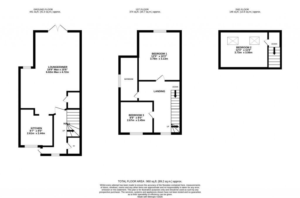 Floorplans For Southend Lane, Newent