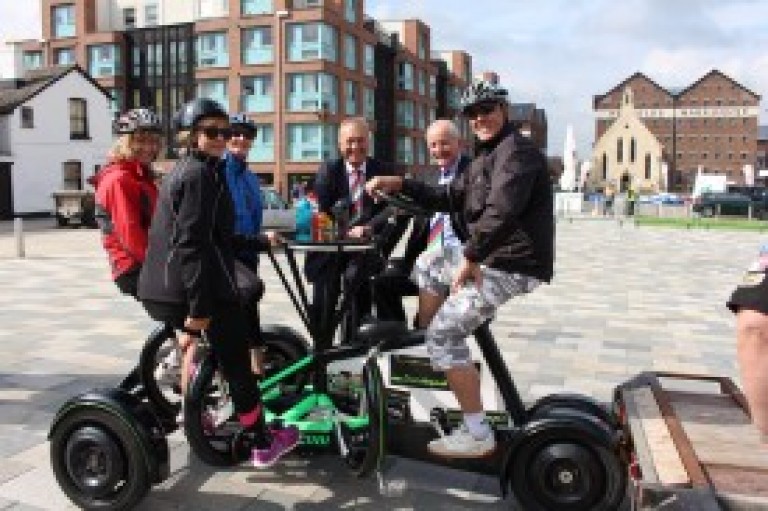 The Longest Pass on a 7 Seater Bike