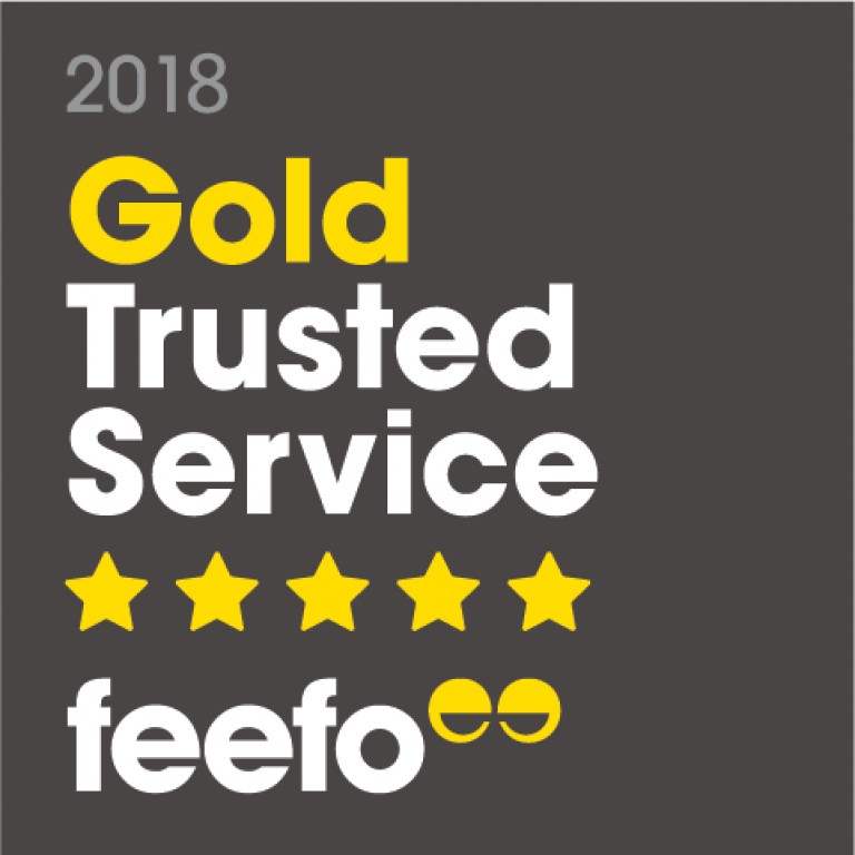 Naylor Powell Awarded Feefo Gold Trusted Service Award 2018